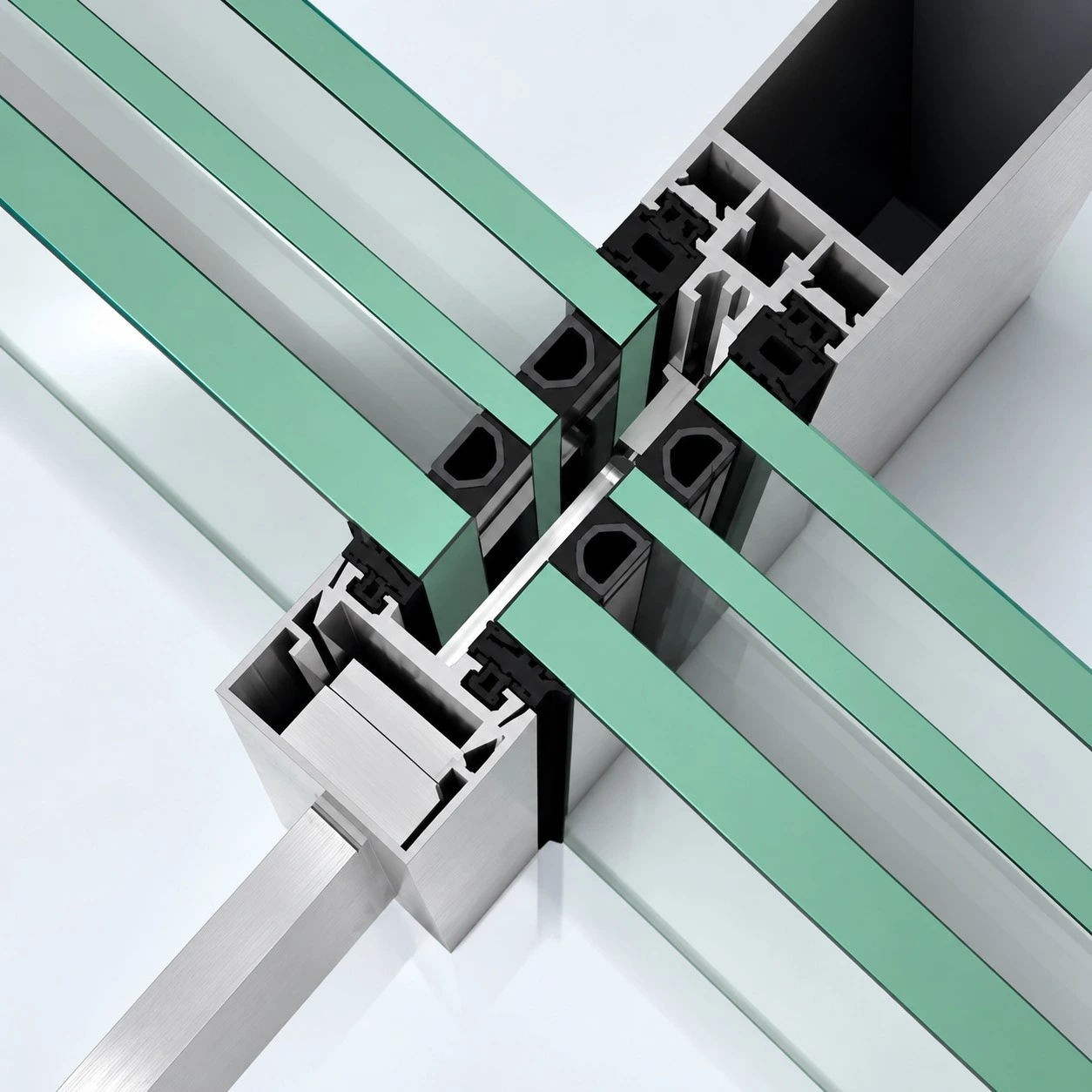 FWS 35 PD aluminium system