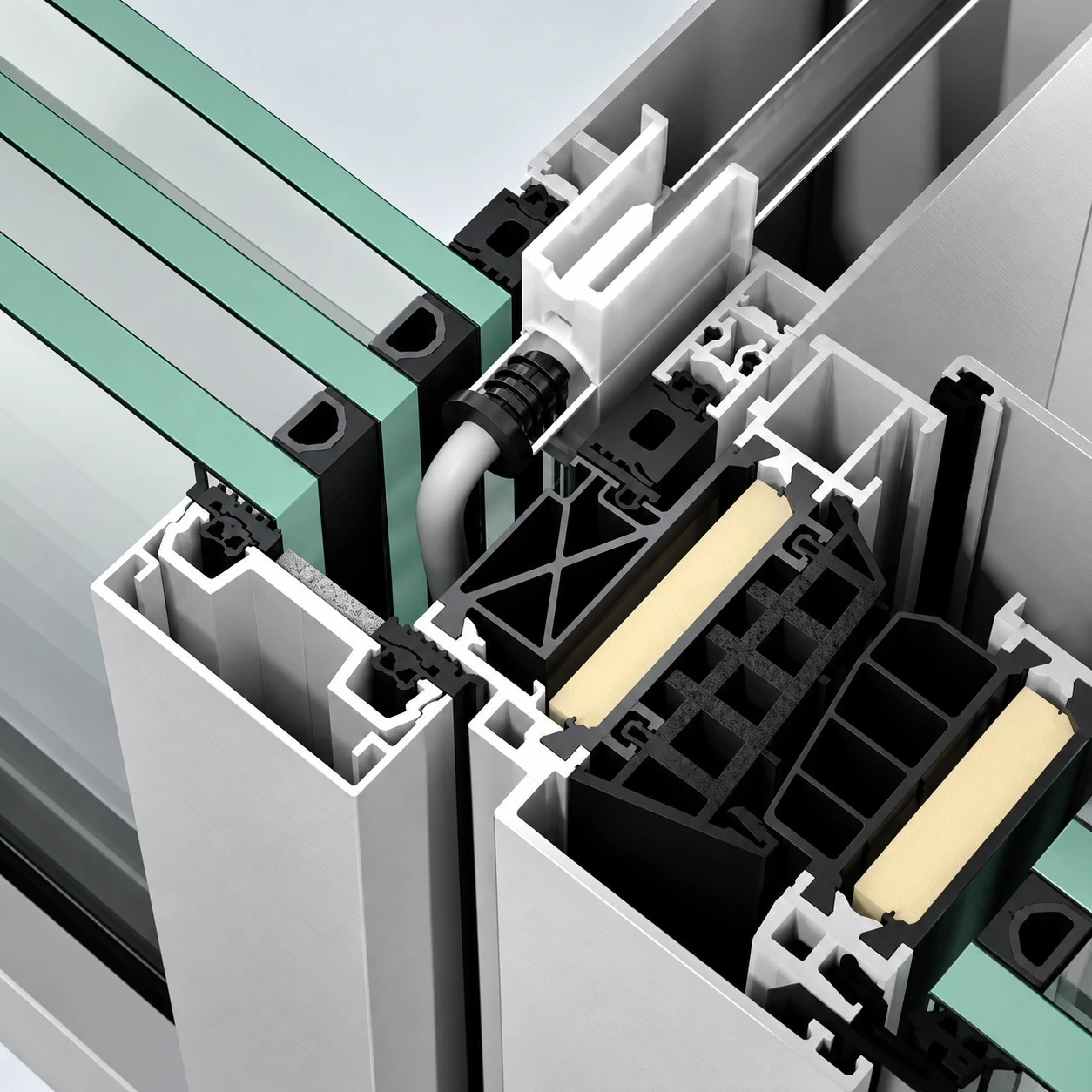FWS 50 aluminium system